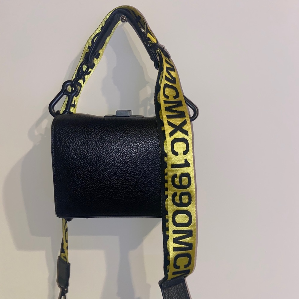 Zara leather shoulder bag